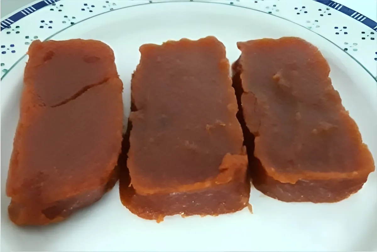 Doce de abóbora caseiro de corte igual aqueles vendidos anti