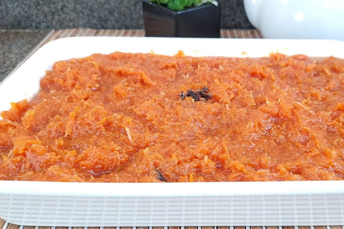 Doce de abóbora com coco com aquele gostinho de receita de v