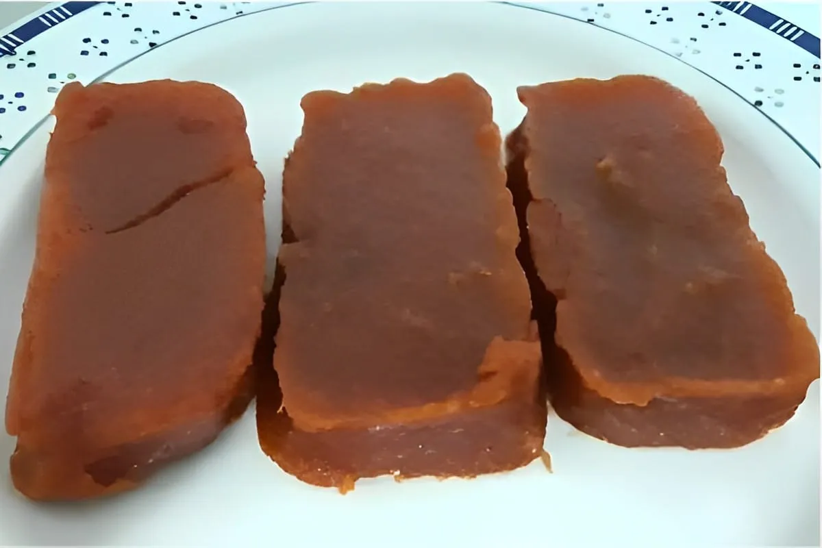 Doce de abóbora de corte caseiro igual aqueles vendidos anti
