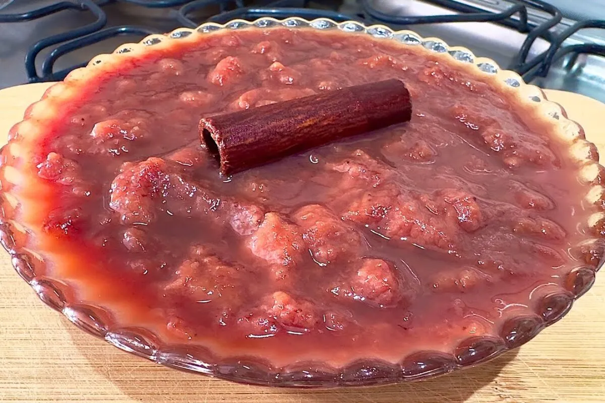 Doce de banana na panela de pressão pronto em apenas 4 minut