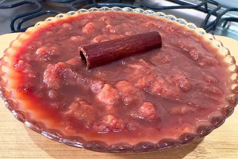 Doce de banana na panela de pressão pronto em apenas 4 minut