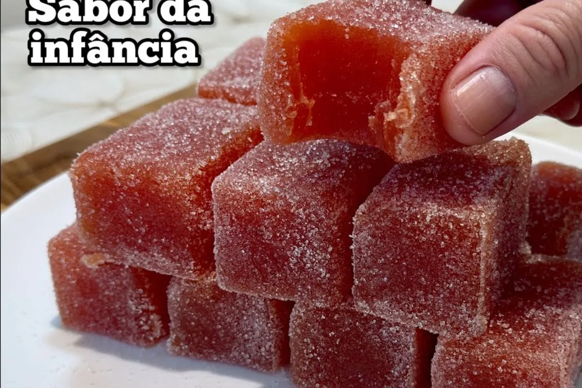 Doce de batata doce igual ao que minha avó fazia na nossa in