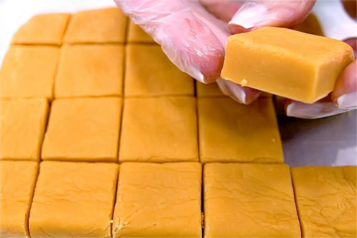 Doce de leite de corte com apenas 3 ingredientes fica bem ma