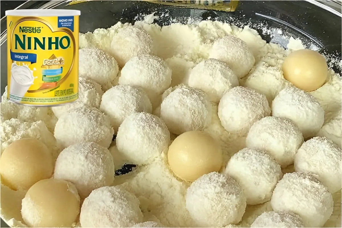 Docinho de Leite Ninho fácil e rápido é só misturar os ingre