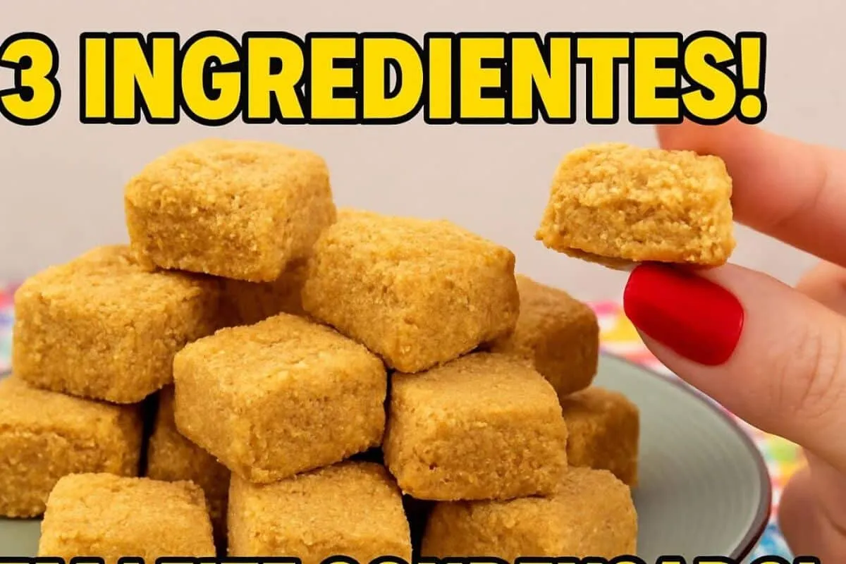 Docinho de paçoquinha diferente de todos que você já viu: a