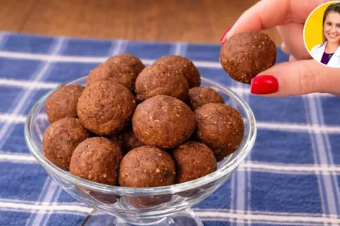 Docinho low carb: que você faz com apenas 4 ingredientes e s