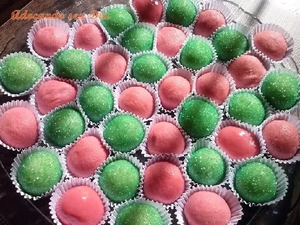 Docinhos de Morango e Limão