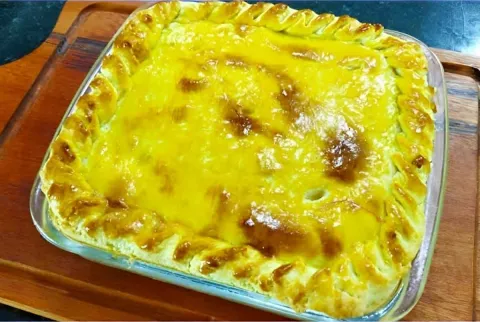 Empadão de minuto um empadão prático que você não perderá te
