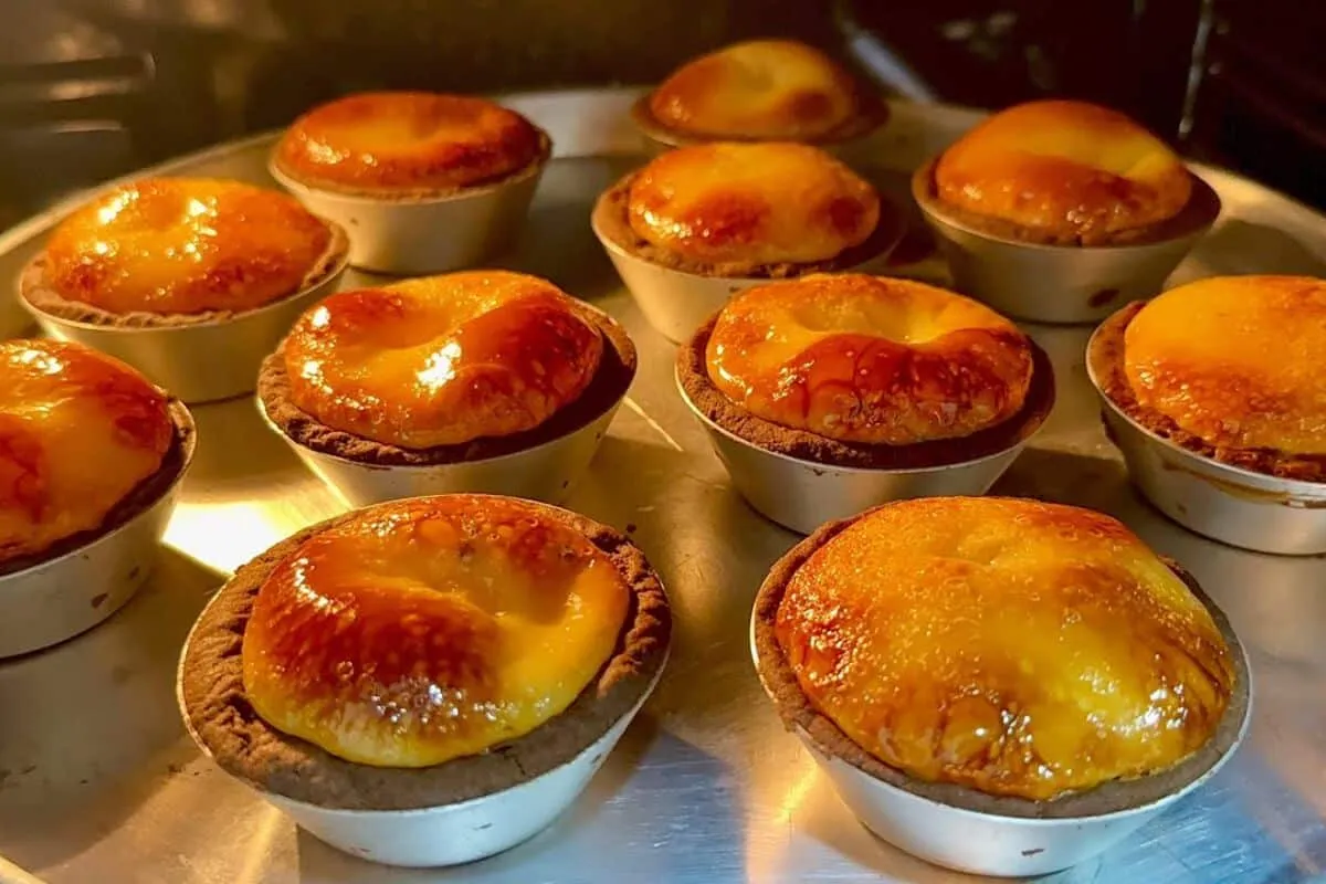 Empadinha de chocolate com leite condensado feita de um jeit