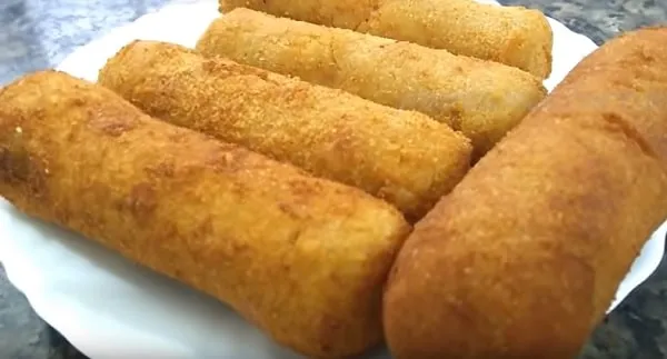 Enroladinho de Presunto e Queijo sem Massa