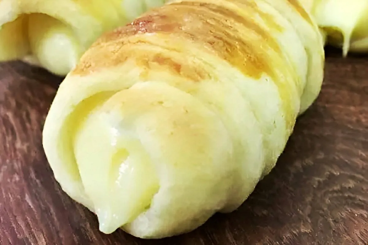 Enroladinho de queijo fácil e prático para seu lanche aprend