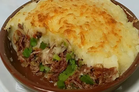 Escondidinho de carne seca com mandioca receita mineira trad