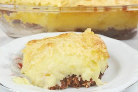 Escondidinho de carne seca com mandioca uma receita fácil e 