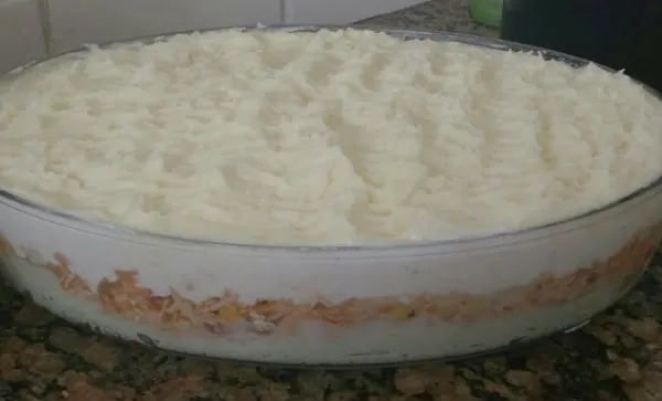 Escondidinho de Frango com Batata