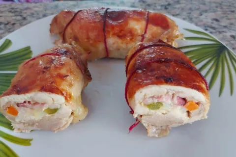 Especial de natal: frango desossado e recheado para a ceia n