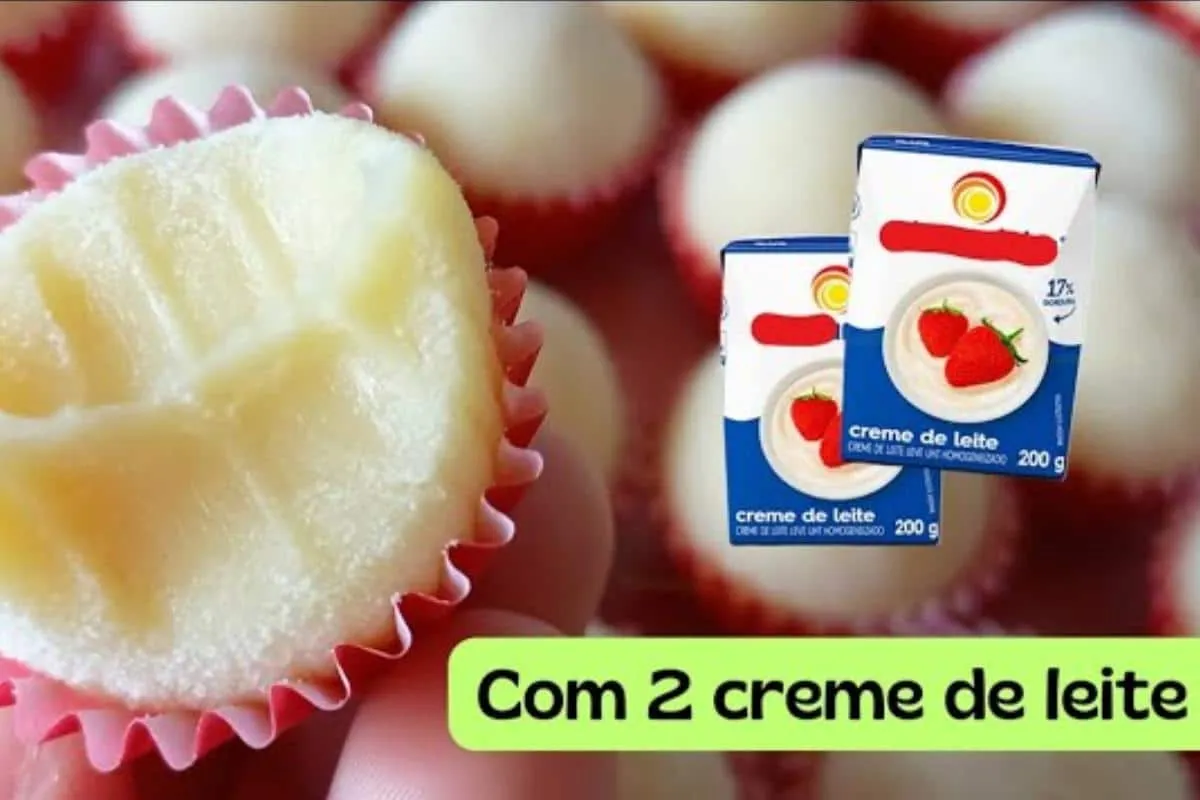 Esse brigadeiro de ninho de 3 ingredientes faz sucesso nas f
