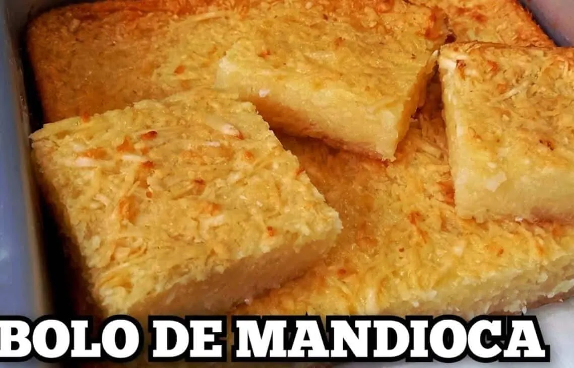 Esse é o melhor bolo de mandioca que já fiz para o café da m