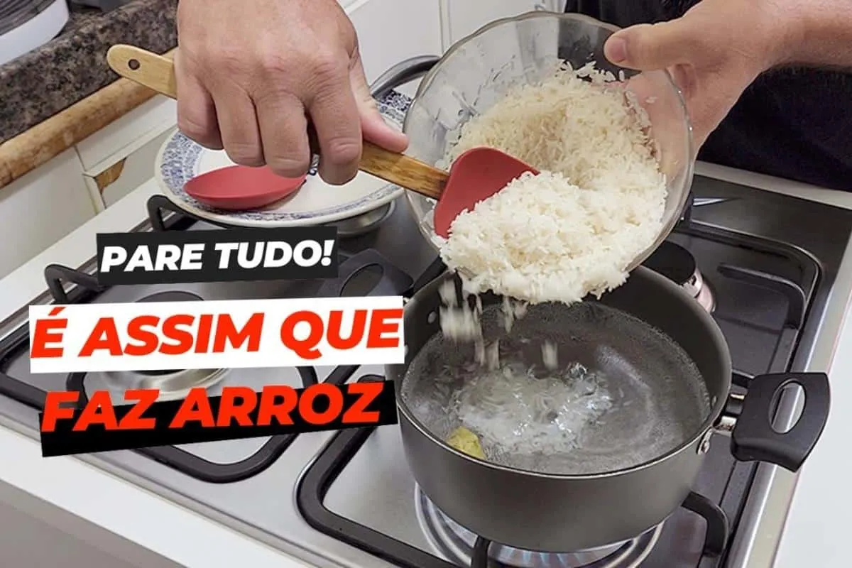 Esse é o segredo do arroz soltinho e saboroso para você faze