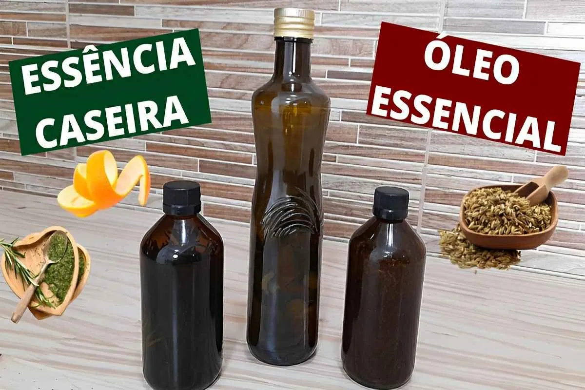 Essência caseira para perfumar a casa feita com ingredientes