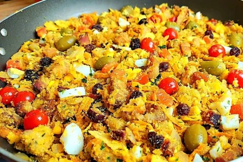 Farofa completa para o Natal: farofa mais completa para o Na