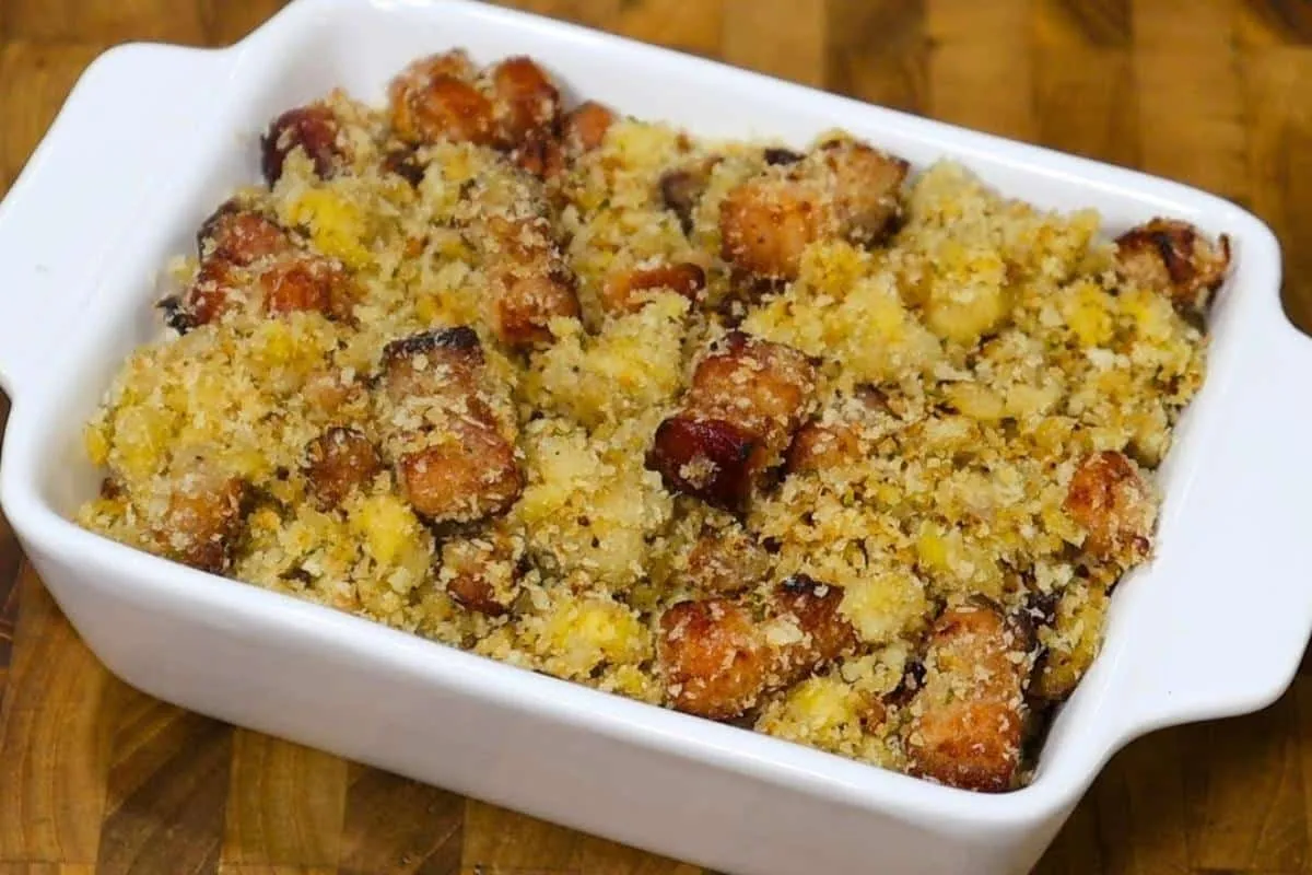 Farofa de banana crocante para acompanhar seu churrasco de d