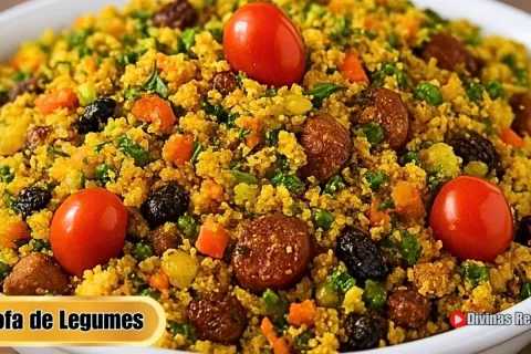 Farofa de legumes: uma receita colorida, saudável e crocante