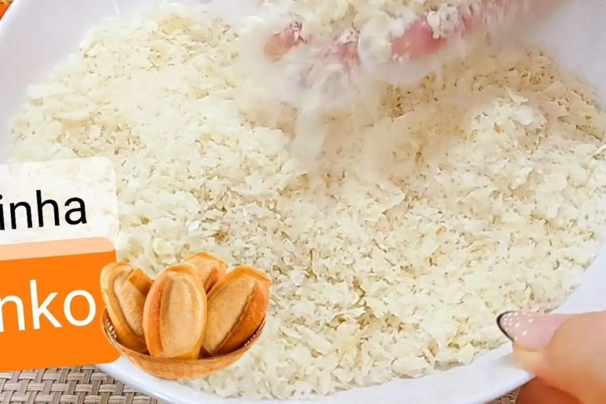 Farofa panko caseira: veja como fazer essa farinha perfeita