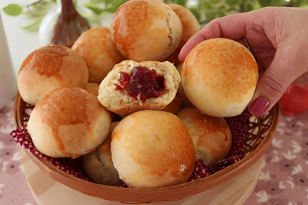Feito em 1 minuto não precisa sovar nem esperar crescer pão