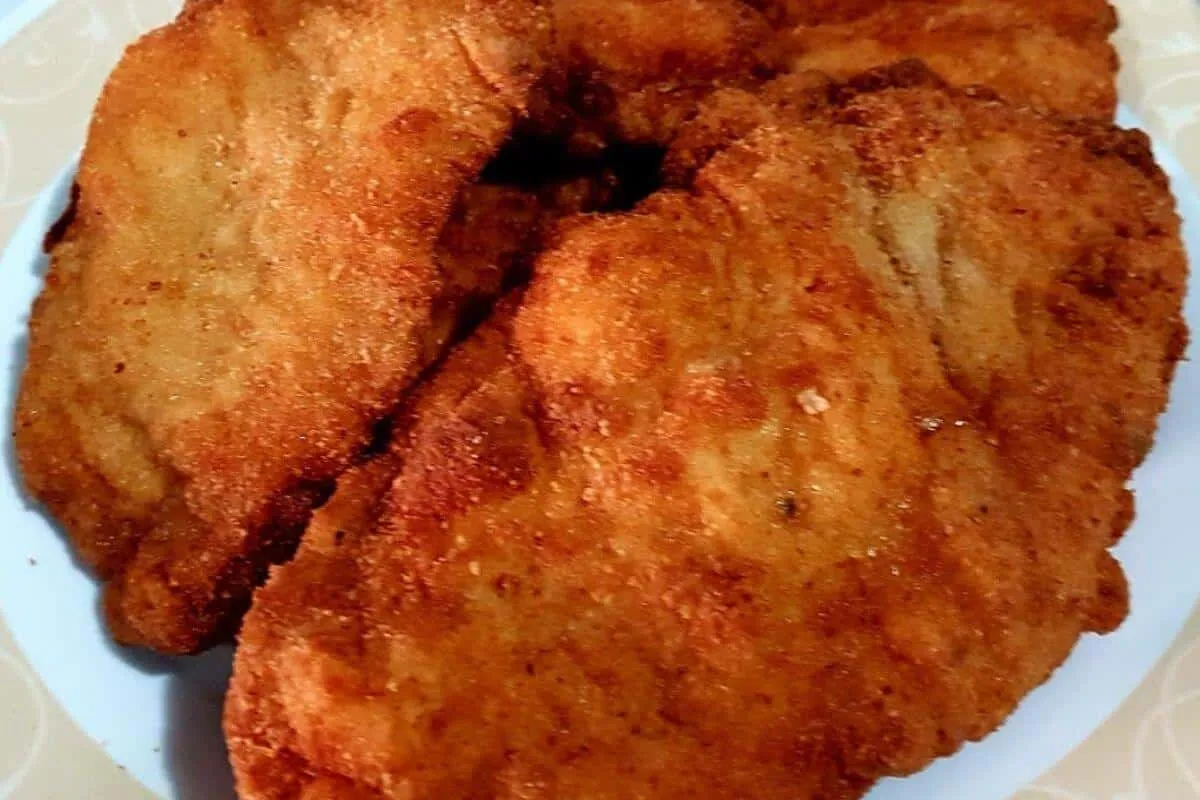Filé de frango à milanesa igual aquele que comemos em restau