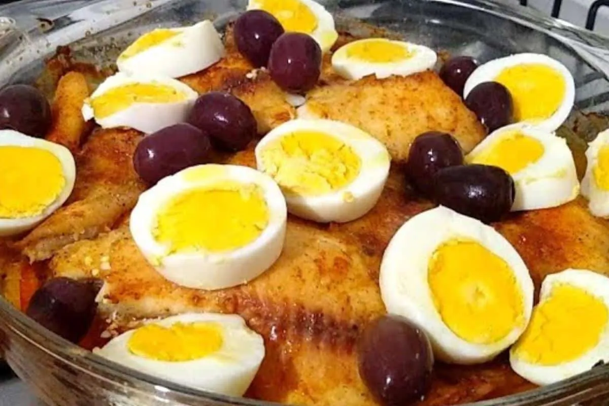 Filé de tilápia à portuguesa: o prato perfeito para sua ceia