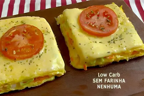 Fiz esse lanche rápido sem farinha nem leite em apenas 5 min