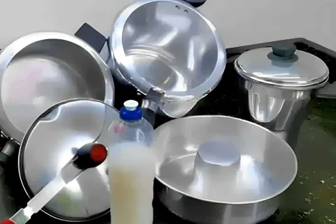 Fiz esse limpa alumínio caseiro da melhor qualidade usando a