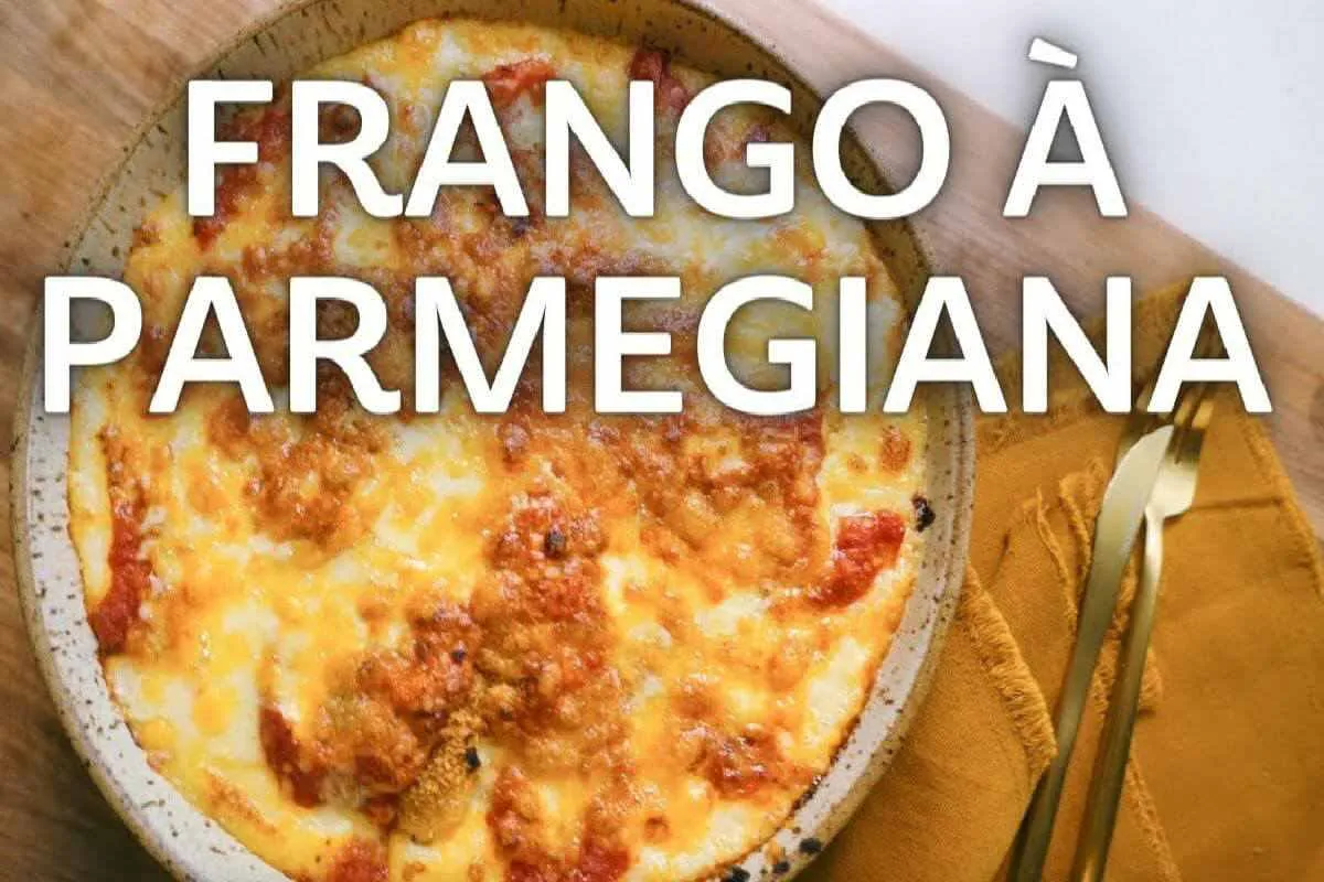 Frango à parmegiana perfeito igualzinho de restaurante à la