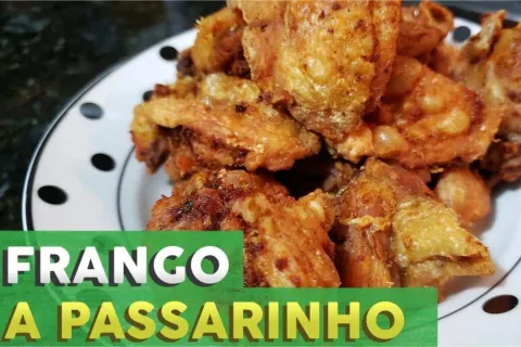 Frango a passarinho na panela de pressão: fica sequinho e nã
