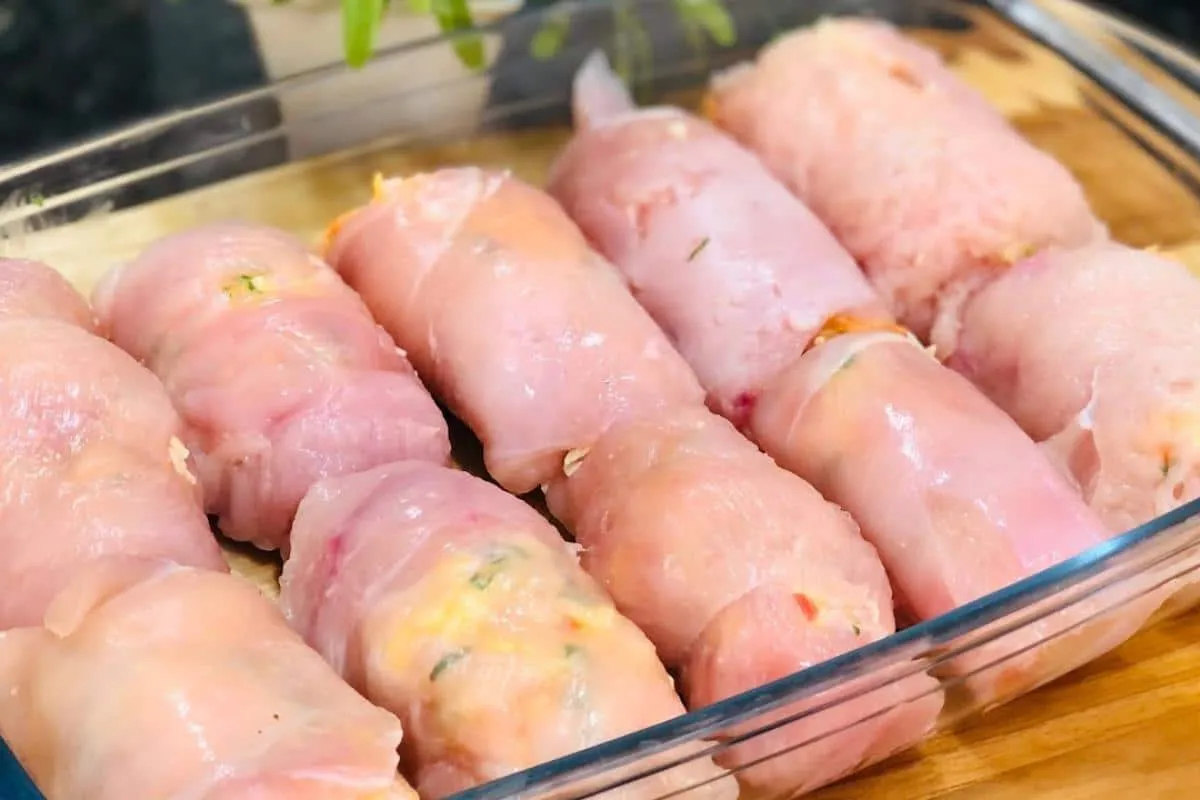 Frango a rolê é uma opção diferente que vai conquistar todos
