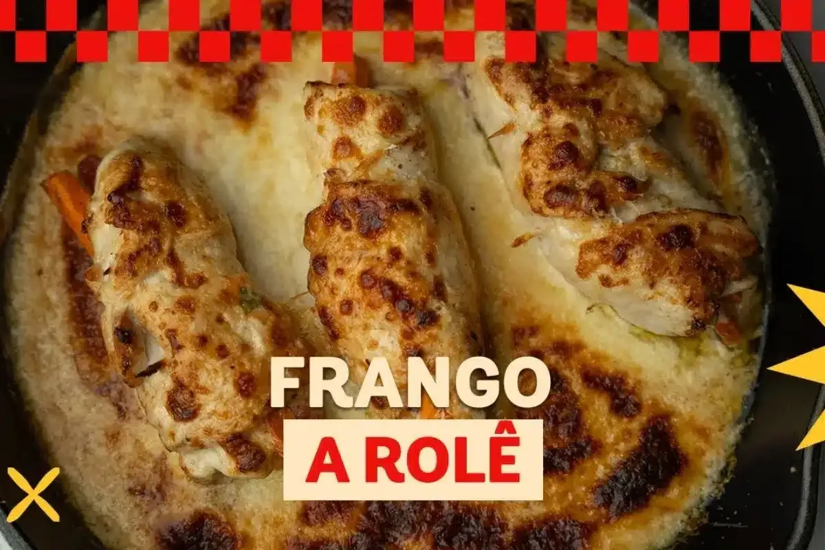 Frango a rolê para o almoço de domingo: receita de chef de c