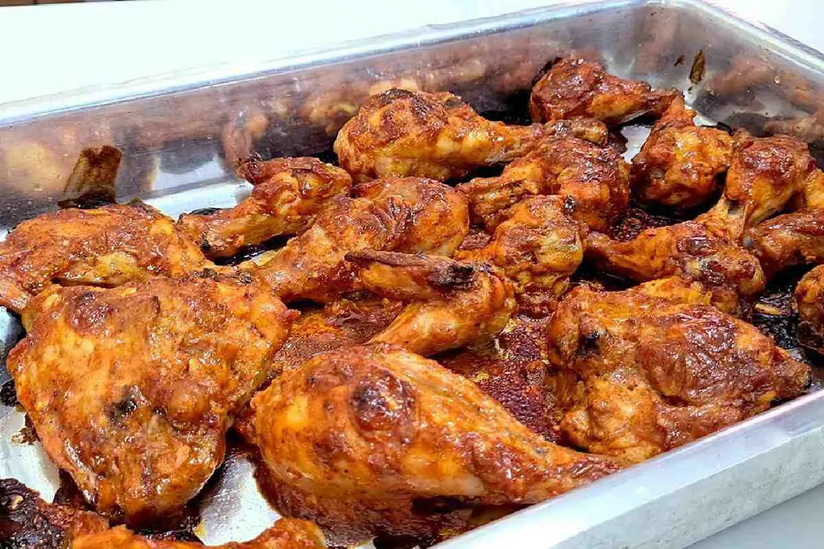 Frango ao forno com um segredinho para não secar e ficar suc