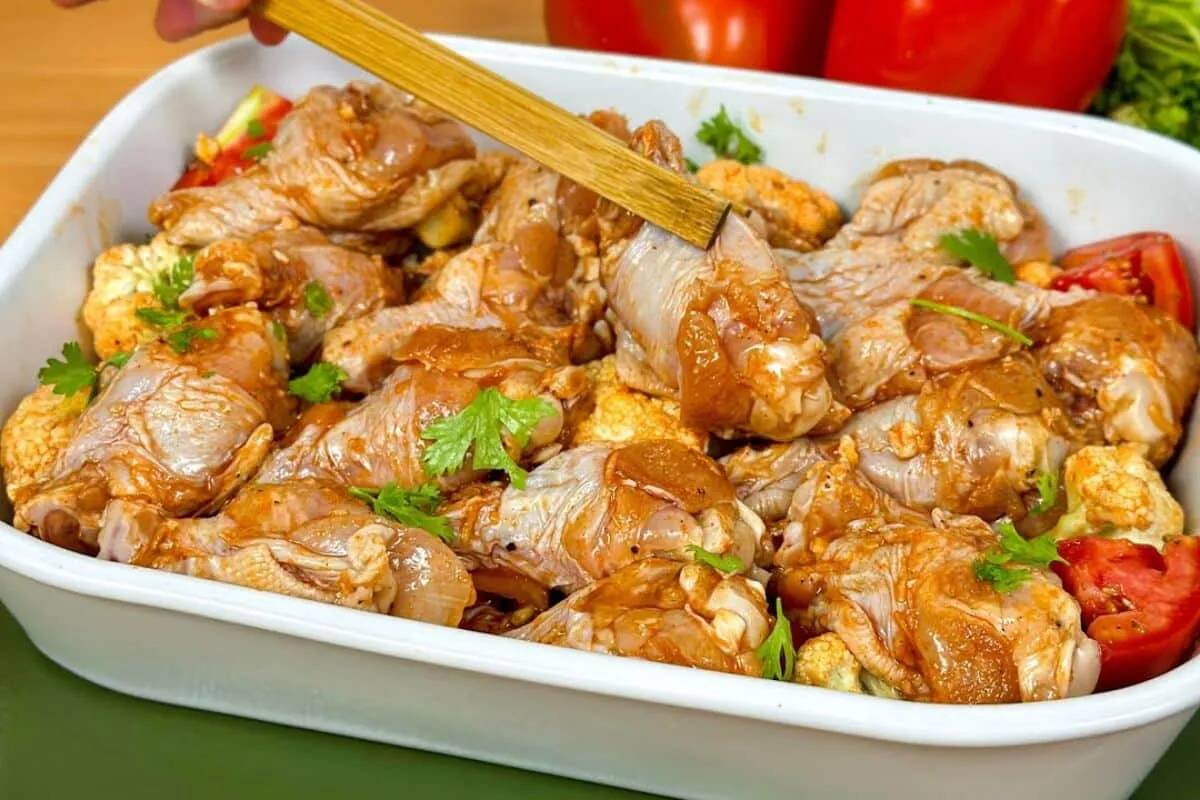 Frango ao forno: você precisa fazer frango assado assim, fic