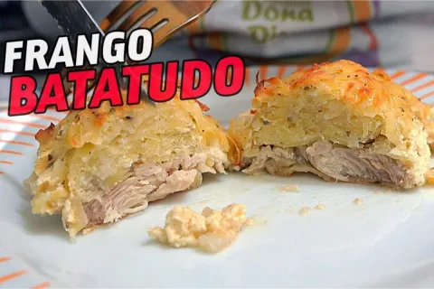 Frango assado com batata para domingo: desse jeito com certe