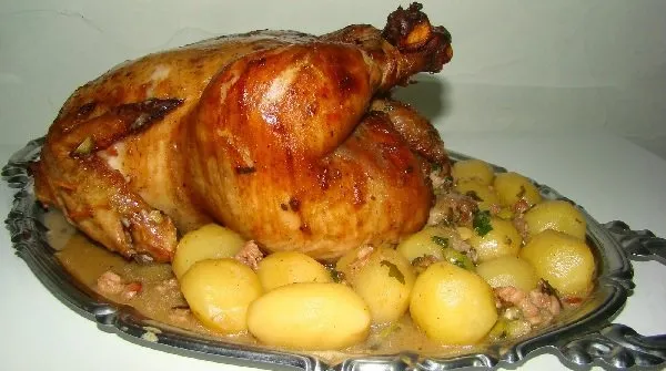 Frango Assado na Panela de Pressão
