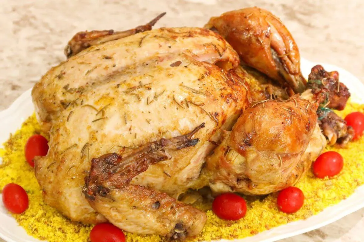 Frango assado para o natal aprenda a temperar e como prepara
