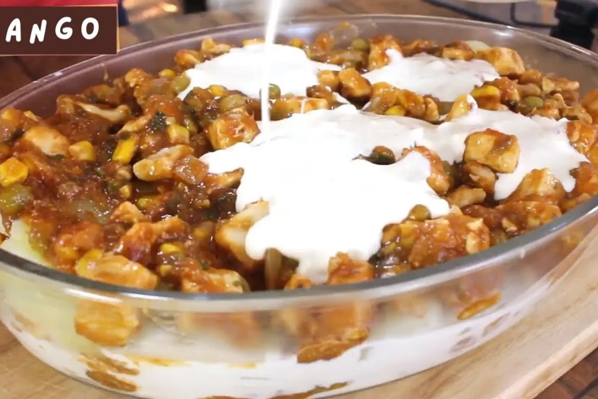 Frango com batata no forno como esse vai ser novidade total