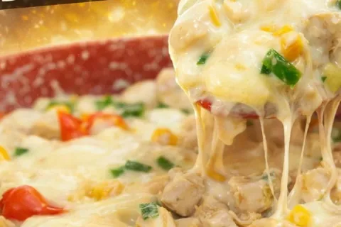 Frango cremoso incrivelmente delicioso e muito fácil de faze