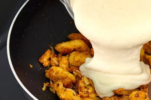 Frango cremoso perfeito, saboroso e muito fácil de fazer, pa