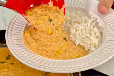 Frango cremoso: receita mais fácil do mundo que rende muito 