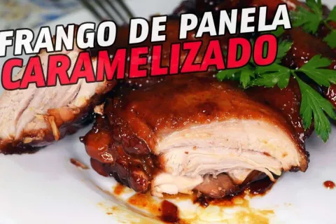 Frango de panela caramelizado: para você diferenciar seu car