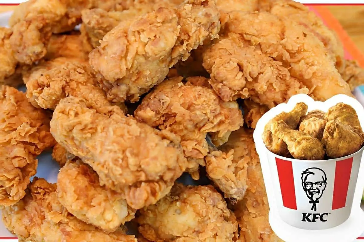 Frango frito bem sequinho e crocante igual do KFC de um jeit