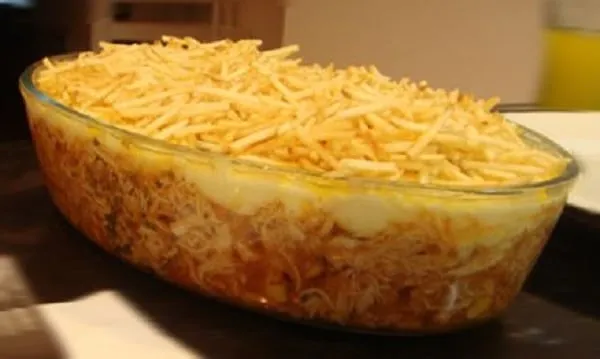 Frango Gratinado com Requeijão Cremoso
