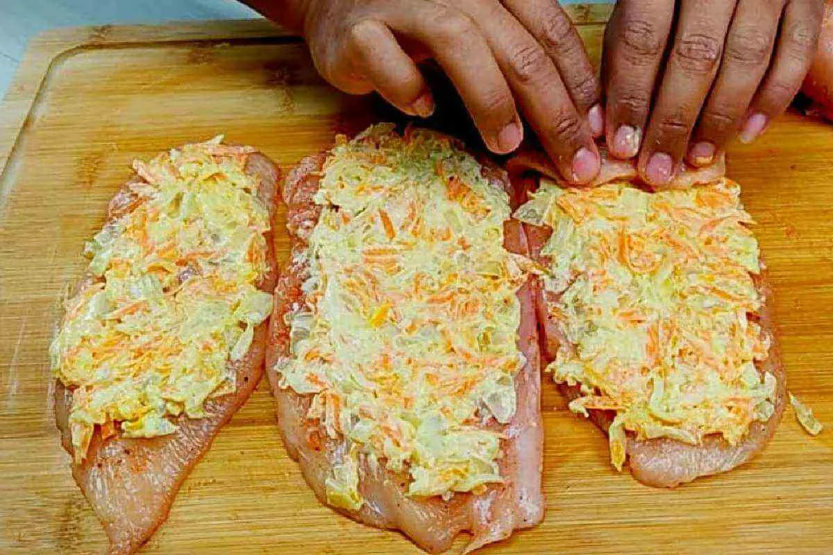 Frango recheado assim vai conquistar você e toda sua família