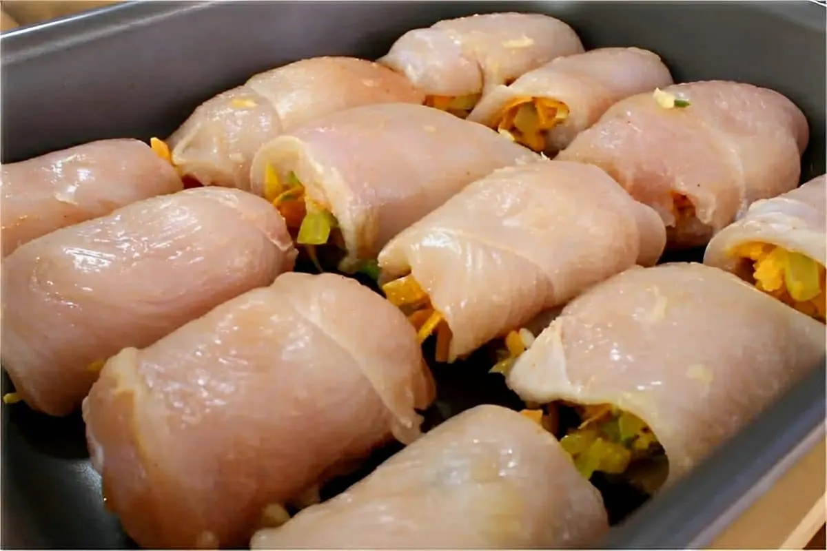 Frango recheado diferente: muito saboroso e perfeito para a